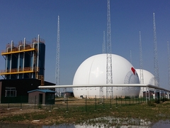 Double Membrane Biogas Holder Porduction Base