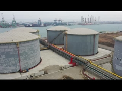 Aluminum Geodesic Dome Roof For Drinking Water Storage And Oil Storage Tank